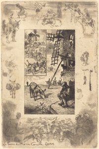 Das Geheimnis des Meisters Cornille von Felix Hilaire Buhot