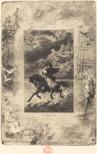 Ryno und Hermangarde von Felix Hilaire Buhot