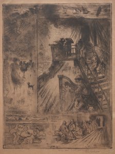 Die Überquerung von Felix Hilaire Buhot