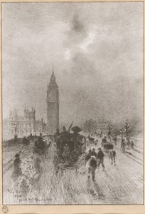 Der Victoria Clock Tower London, 1892
