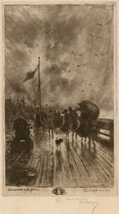 Un Débarquement en Angleterre, Landung in England 1879