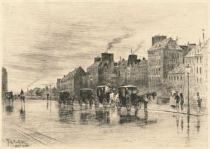 Ein Wintermorgen am Quai de l
