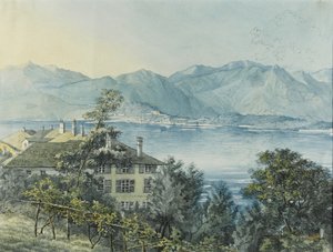Cadenabbia, Comer See, 1837