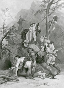 Der Sturm. Akt IV, Szene I von Felix Octavius Carr (after) Darley