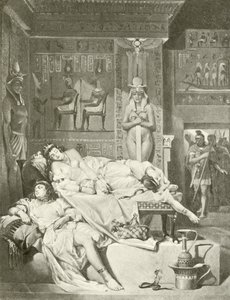 Antonius und Cleopatra. Akt-V, Szene II (Gravur)