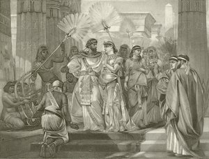 Antonius und Kleopatra. Akt I, Szene I (Gravur)