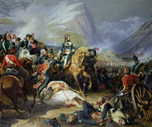 Die Schlacht von Rivoli, 1844