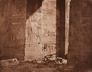 Erster Pylon - Französische Inschrift auf dem östlichen Widerlager bei Punkt H, Insel Fila (Philae)