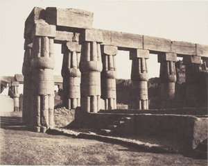 Luxor (Theben), Spätere Konstruktion - Galerien - Parallel von Félix Teynard