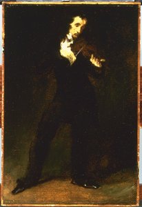 Paganini von Ferdinand Victor Eugene Delacroix