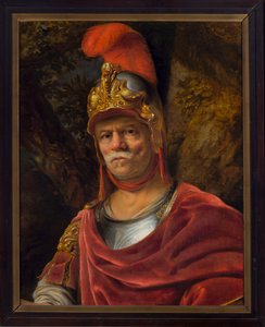 Mann mit goldenem Helm (Mars) von Ferdinand Bol