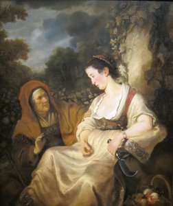 Vertumnus und Pomona von Ferdinand Bol