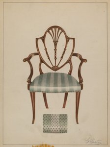 Sessel von Ferdinand Cartier