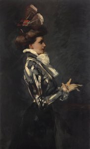 Damenbildnis von Ferdinand Freiherr von Reznicek