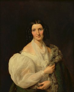 Barbara von Schickh, als Braut von Wolfgang Ritter von Manner von Ferdinand Georg Waldmüller