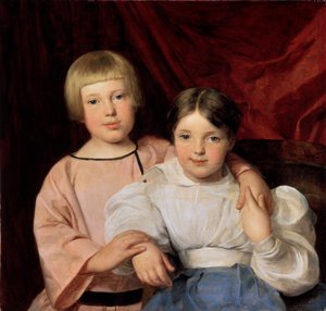 Kinder, 1834 von Ferdinand Georg Waldmuller