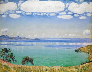 Genfersee, von Chexbres aus gesehen, 1905