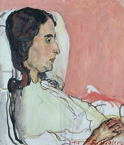 Madame Valentine Gode Darel, krank, 1914