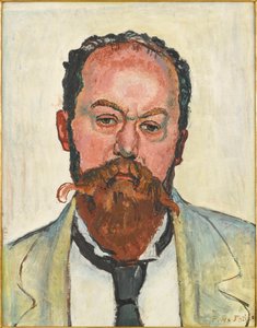 Porträt von Mathias Morhardt 1863-1939, 1913 von Ferdinand Hodler