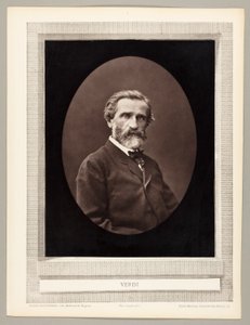 Giuseppe Verdi (italienischer Komponist, 1813-1901) von Ferdinand J. Mulnier