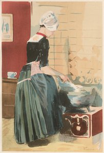 Die Dienerin von Ferdinand Jean Luigini
