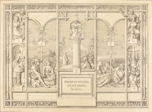 Schlussvignette: Selig sind die nicht sehen und doch glauben von Ferdinand Olivier