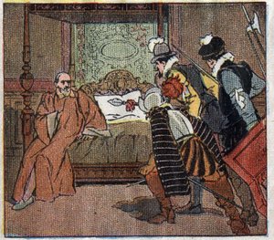 Geschichte Frankreichs: Ermordung von Gaspard de Coligny (Admiral de Coligny) von Ferdinand Raffin