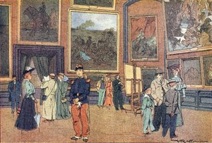Das Louvre-Museum, in Imagier de l