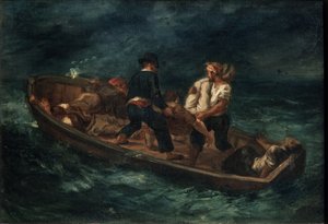 Nach einem Schiffbruch, 1847