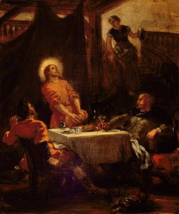 Die Jünger von Emmaus, 1853 von Ferdinand Victor Eugene Delacroix