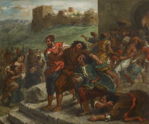 Die Fanatiker von Tanger von Ferdinand Victor Eugene Delacroix