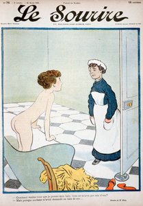 Titelseite der Zeitschrift Le Sourire, 30. März 1901