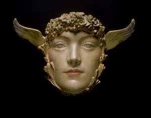 Eine Maske, um 1897