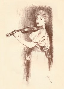Ein Violinist, um 1898