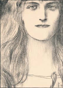 Ein Kopf von vorne, 1898