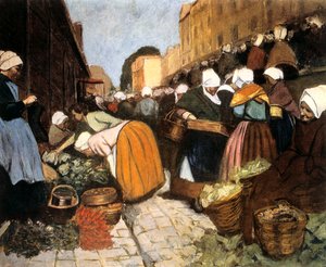 Markt in Brest
