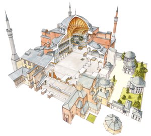 Hagia Sophia. Istanbul, Türkei
