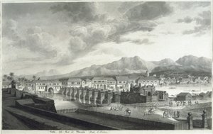 Ansicht von Fort Santiago in Manila von Fernando Brambila