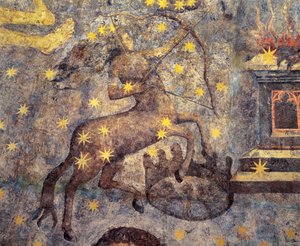 Kuppel des Tierkreises, Zentaur, 1485