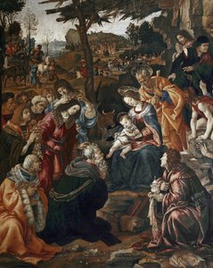 Anbetung der Heiligen Drei Könige - Altarbild von San Donato