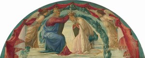 Die Krönung der Jungfrau von Filippino Lippi