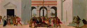 Der Tod der Lucretia von Filippino Lippi