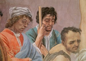Der Streit mit Simon Magus und die Kreuzigung des Hl. Petrus, ca. 1480 von Filippino Lippi