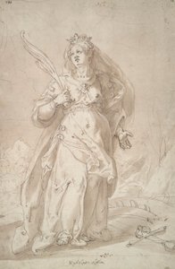 Heilige Katharina von Alexandria von Filippo Bellini