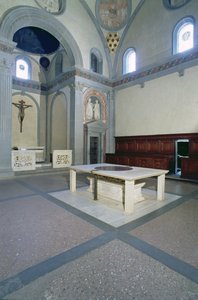 Ansicht des Innenraums, gebaut ca. 1420-29
