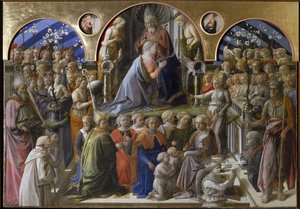 Krönung der Jungfrau von Filippo Lippi