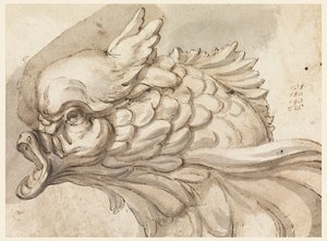 Kopf eines Delfins von Filippo Marchionni
