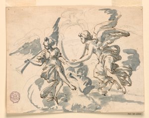 Das Wappen eines Prälaten von Filippo Marchionni