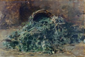 Gemüsekörbchen von Filippo Palizzi