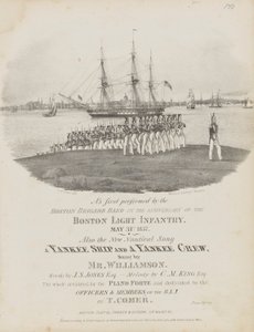 Ein Yankee-Schiff und eine Yankee-Besatzung (Notenblatt)